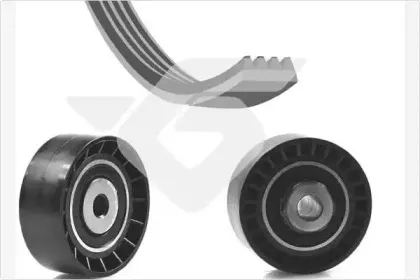 Поликлиновой ременный комплект HUTCHINSON купить